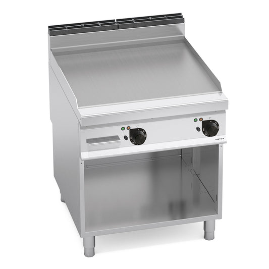 Bertos E9Fl8M-2 Smooth Electric Griddles On Cabinet