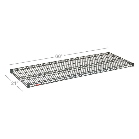 METRO 2160NC ADJUSTABLE SHELVING - CHROME, 1524 x 530 x 1895mm