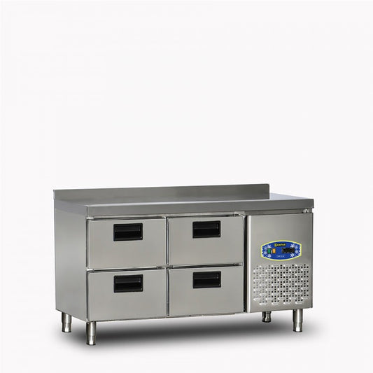 THS 22TDF0S/70.4C Under Counter Freezer with 4 Drawers – 108 Liters, 1500mm