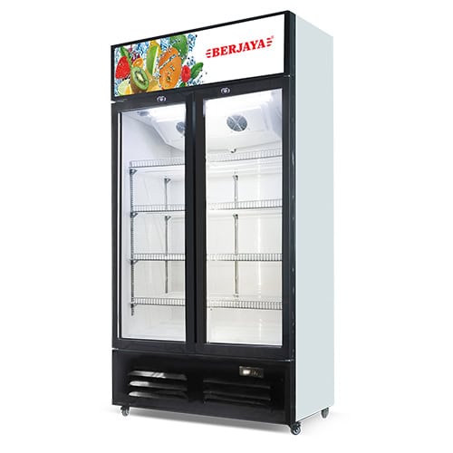 Berjaya 2DCBS600B Two Door Display Chiller, 100x55x198 cm