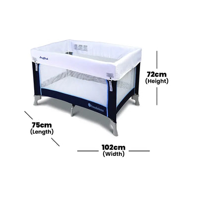Foundations USA Celebrity Portable Travel Crib Regatta