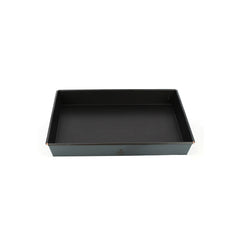 Matfer Bourgeat Stainless Steel Exopan Cake Tin Square, 40 x 30 x 3.5 cm