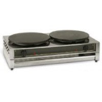 Roller Grill 400GD Double Gas Crepe Machine, 86x50x24 cm