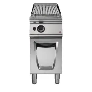 Modular R90/40GRLG/A Gas Lava Stone Grill, 9.5 kW, 40 x 90 x 87 cm