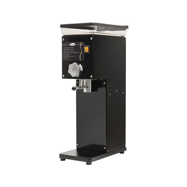SANTOS 43NA SILENT SHOP COFFEE GRINDER W/ BAG HOLDER, 19 x 33.5 x 69 cm