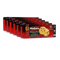 Walkers Shortbread Glut Free 140g, Pack of 12 pcs