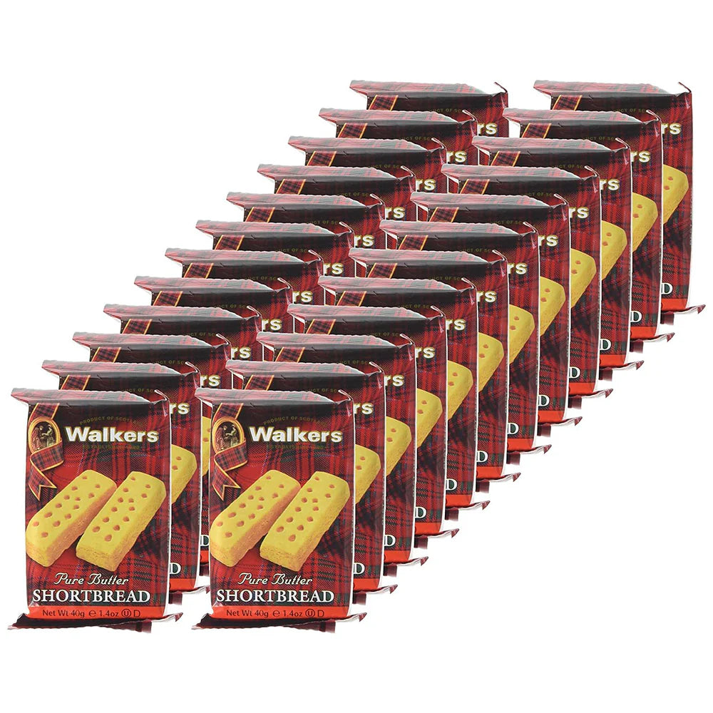 Walkers Shortbread Fingers 40g , Pack of 24 pcs.
