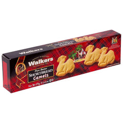 Walkers Shortbread Camels Tin 175g, Pack of 12 pcs