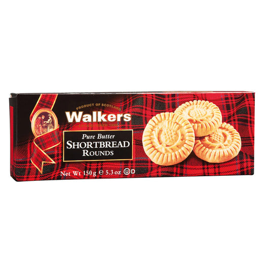 Walkers Shortbread T.Rounds 200g, Pack of 12 pcs