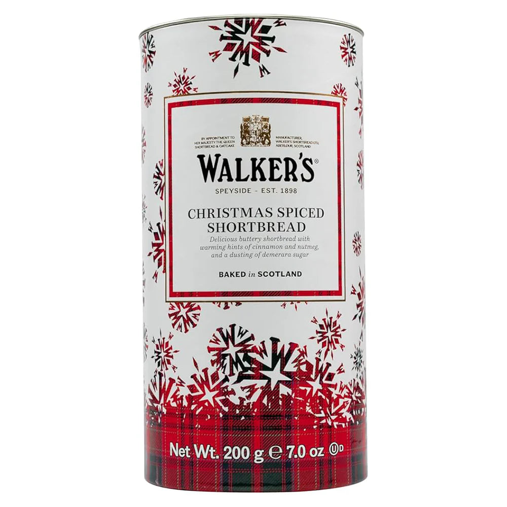 Walkers SB Xmas Spiced 200g, Pack of 12 pcs