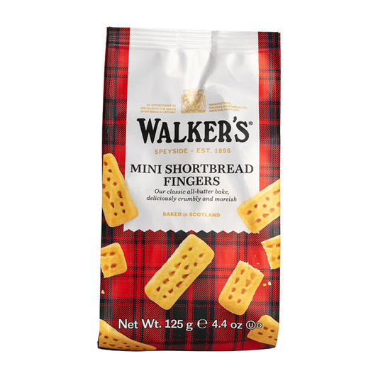 Walkers Bag Mini SB Fingers 125g, Pack of 12 pcs