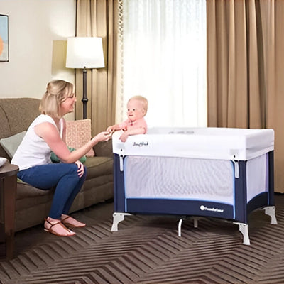 Foundations USA Celebrity Portable Travel Crib Regatta