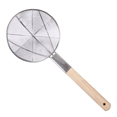 THS 528.WH32 Wooden Handle Skimmer 32cm Dia