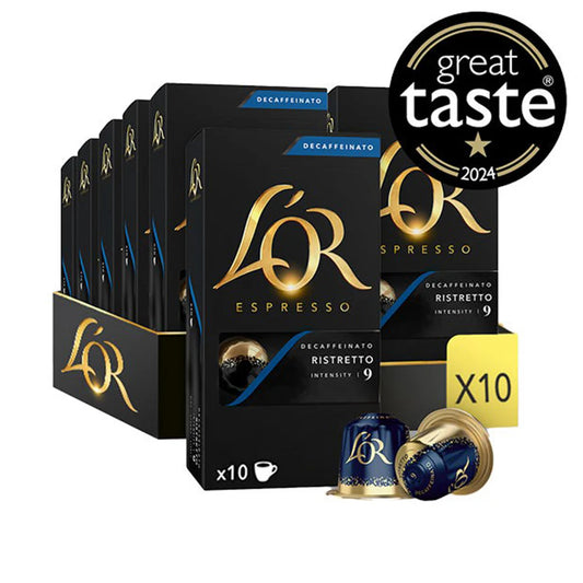 LOR Cap Ristretto Dec 10s 52g, Pack of 10 pcs