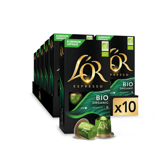 LOR Cap Bio Organic 10s 52g, Pack of 10 pcs
