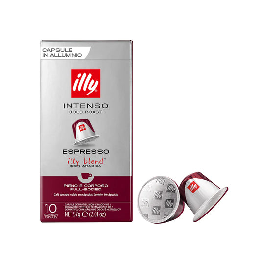 Illy Capsules Intenso 10s 57g, Pack of 10 pcs