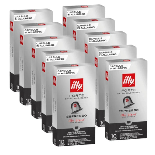 Illy Capsules Forte 10s 57g, Pack of 10 pcs