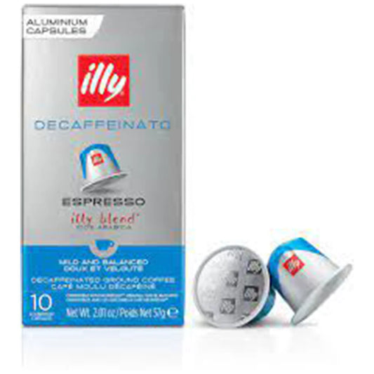 Illy Cap Decaffinato 10s 57g, Pack of 10 pcs