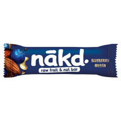 Nakd Blueberry Muffin 35g, Pack of 12 pcs