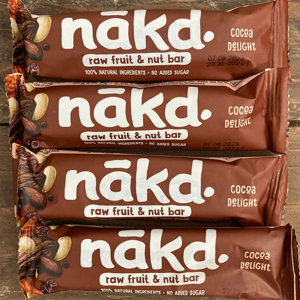 Nakd Cocoa Delight 35g, Pack of 12 pcs