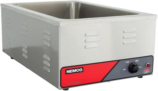 NEMCO 6055A-220 Full-Size Countertop Food Warmer, 1200W