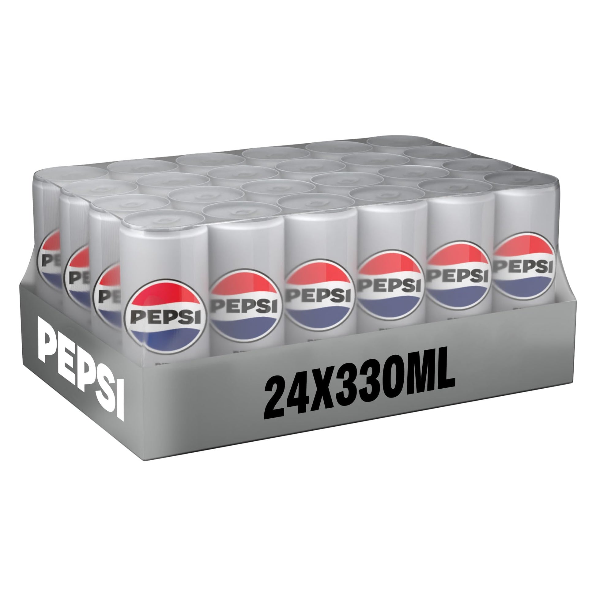 Diet Pepsi Soft Drink 330ml Pack of 24 Pcs