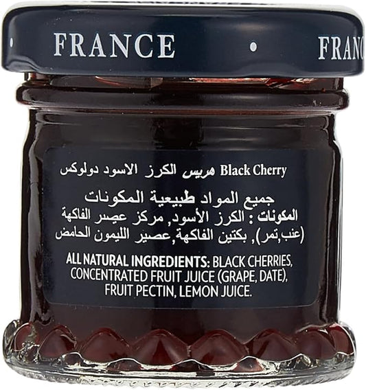 St. Dalfour Black Cherry Jam 28g, Pack of 72 Pcs