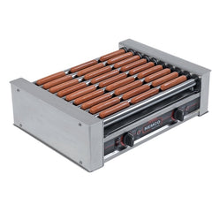 NEMCO 8027S Connolly Hot Dog Grill with Self-Service Dome Capacity, 1050W