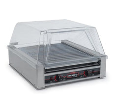 NEMCO 8036S Connolly Hot Dog Grill with Self-Service Dome, 36 Hot Dog Capacity, 1500W