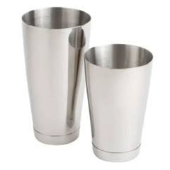 Wundermaxx Shaker Small & Large, Stainless Steel, (18ox & 28oz)