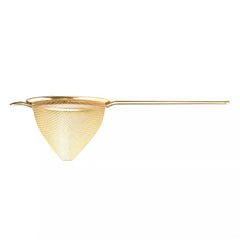 Wundermaxx Premium Strainer, 9cm, Mesh Cone Gold