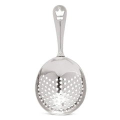 Wundermaxx Premium Julep Strainer Silver, Stainless Steel Mirror Finish