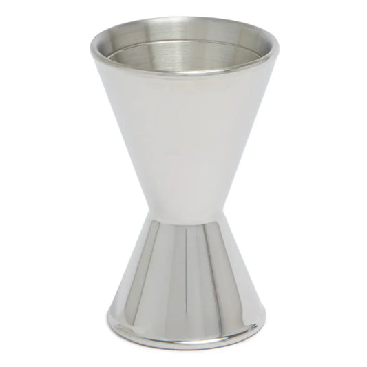 Wundermaxx Jigger, 1oz/2oz, Stainless Steel, Silver