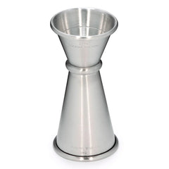 Wundermaxx Jigger Japanese Style, 1oz/2oz, Stainless Steel, Silver