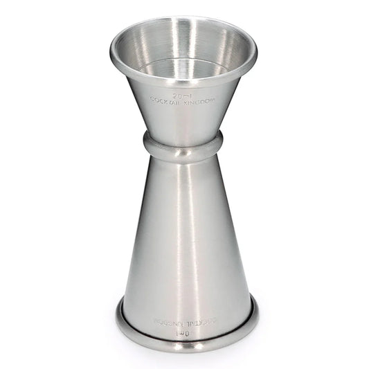 Wundermaxx Jigger Japanese Style, 1oz/2oz, Stainless Steel, Silver