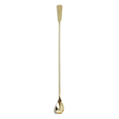 Wundermaxx Barspoon, 36cm, Gold Plated