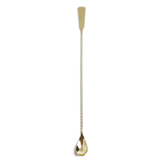 Wundermaxx Barspoon, 36cm, Gold Plated