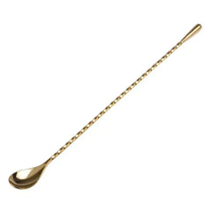 Wundermaxx Tear Drop Barspoon, 30cm, Gold