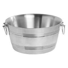 Wundermaxx Beer Chiller Tub, Double Wall, 15" Dia x 7" H, Tub 15 QT