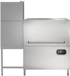 Commenda AC2-Left Rack Coneyor Dishwashing Machine AC2 with AS6 Blower Dryer, 60 cm