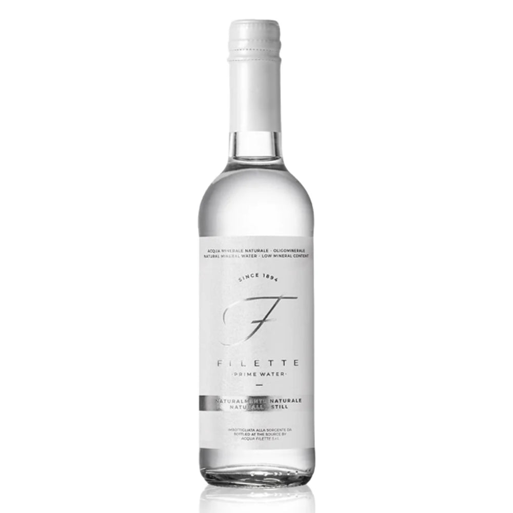 Acqua Natural Still Water 375ml Glass Bottle, Pack of 24pcs