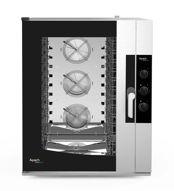 Apach AP10QM/SA Electric Combi Steam Oven with Touchscreen Control 10 x GN 1/1