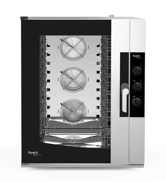 Apach AP10QM/SA Electric Combi Steam Oven with Touchscreen Control 10 x GN 1/1