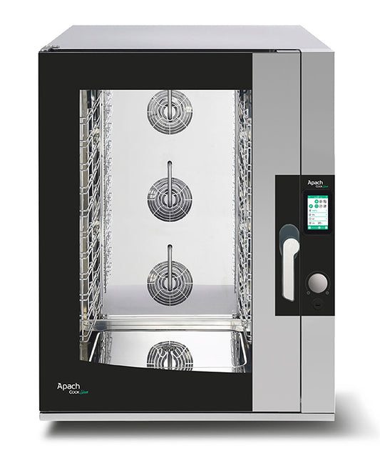 Apach AP10QT/SA Electric Combi Steam Oven with Programmable Touchscreen 10 x GN 1/1