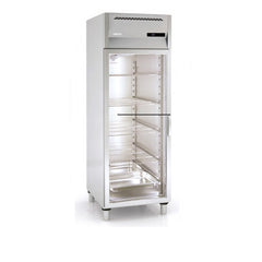 Docriluc ARG-751 Single Glass Door Stainless Steel Body Chiller, Capacity 610 Liters, 69.5x80x21.2 cm