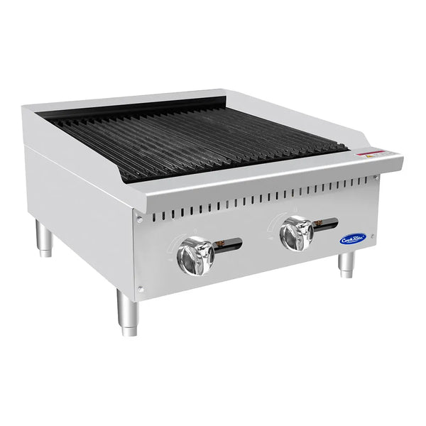 Atosa ATCB-24 Charbroiler 2 Burners, 61x70x38.5cm