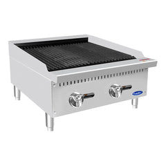 Atosa ATCB-24 Charbroiler 2 Burners, 61x70x38.5cm