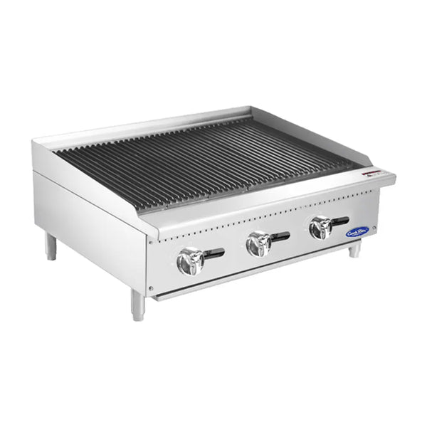 Atosa ATCB-36 Charbroiler 3 Burners, 91x70x38.5cm