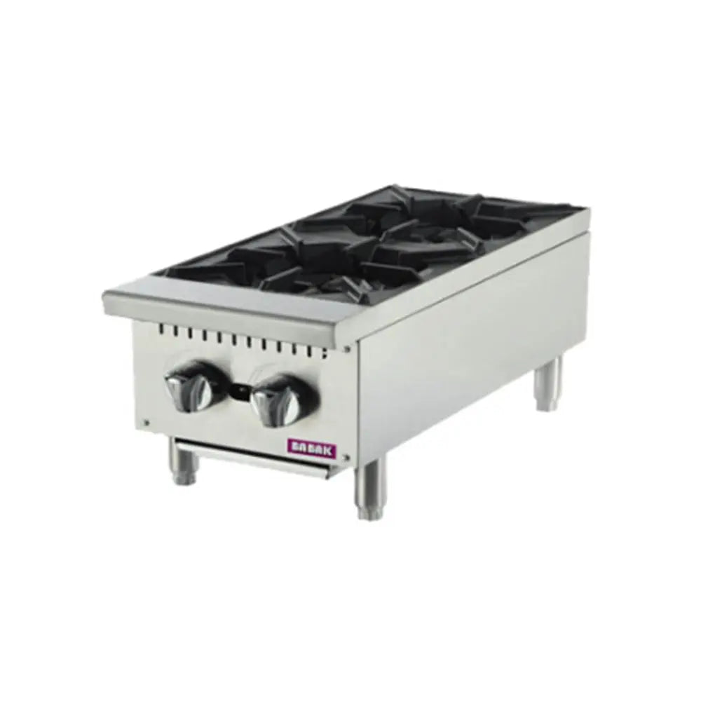 Atosa ATHP-12-2 Hot Plates 2 Burners, 31x72.4x33.2cm