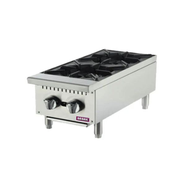 Atosa ATHP-12-2 Hot Plates 2 Burners, 31x72.4x33.2cm